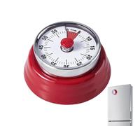 Mechanical Timer: 75 dB Countdown Timer, 60 Minute Magnetic Back Clock | Manual 'Visual Clock with High Volume for Kitchen| for Home, School, Office, L