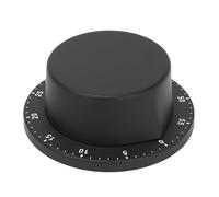 Mechanical Timer Accurate Quiet Counting Loud Alarm Sound Black Timing Reminder for Kitchen Cooking Studying Exercising