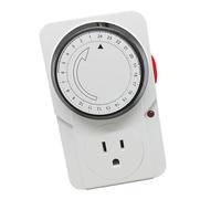 Mechanical Timer Electrical Outlet British Design 13amp High Capacity Electrical Clock Outlet for Various Devices UK Port Clock Change