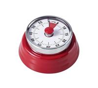 Mechanical Timer For Cooking - 60 Minute Manual Wind Up Kitchen Timer | No Batteries Needed | Analog Countdown Timèr For Home School Office Classroom Studying Working Cooking Baking