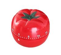 Mechanical Timer Kitchen - Loud Alarm Cooking Reminder, Tomato Shape Visual Mechanical Timer with Manual Countdown Design Twist Tool Time Management Accessory for Cooking Baking