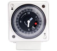 Mechanical Timer Switch, 220-240V 16A 24 Hours Analog Mechanical Timer, Daily Analogue Universal Time Switch - single channel time switch, Immersion Segmented Timer Switch