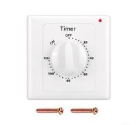 Mechanical Timer Switch 24H Segment Control for Home(120 minutes)