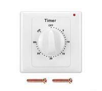 Mechanical Timer Switch 24H Segment Control for Home(30 minutes)