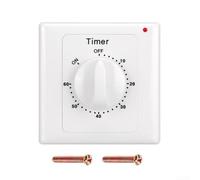 Mechanical Timer Switch 24H Segment Control for Home(60 minutes)