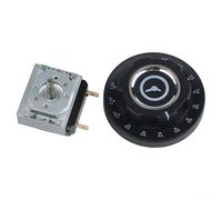 Mechanical Timer Switch for Microwave Oven with Bell-Alert, AC250V 16A Adjustable Dial for 30/60/90/120 Minutes, Suitable for Electric Pressure Cooker, Rice Cooker, Cabinet Use(120 minute)