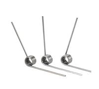 Mechanical Torsion Springs 10Pcs 65Mn torsional spring 0.7mm Wire Diameter V Type Spring 3.5mm - 9mm Outside Diameter 60/90/120/180 Degree Reset Springs(6.3mm(9 laps),7.5mm 10pcs,0.7mm(90 degrees))