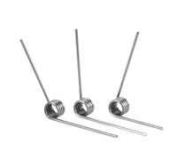 Mechanical Torsion Springs 5Pcs 65Mn torsional spring 1.5mm Wire Diameter V Type Spring 8mm - 20mm Outside Diameter 60/90/120/180 Degree Reset Springs(4.5mm(3 laps),9mm (5pcs),1.5mm(120 degrees))