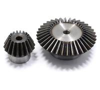 Mechanical Transmission Gear Bore, 0.5M 1M 1.5M 2M 2.5 Module Spiral Bevel Helical Gear 1:1.5 1:2 Ration Gear 16T 32T 20T 40T Gear 90 Degree Transmission Gear miter worm(1.5m 18t+36t 8mm)