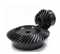 Mechanical Transmission Gear Bore, 1 Set 1:2 Ratio Helical Bevel Gear 1.5M 2M 2.5 Module Spiral Gear 15 Teeth 30T 45T 60T 36T 45 Steel Hardening Gear miter worm(2M 20T 40T)