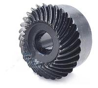 Mechanical Transmission Gear Bore, 1pcs 1.5M 20T 25T 30T Spiral Bevel Gear 1.5 Module 20 Teeth Left Right Hand Spiral Helical Gear 45 Steel 6mm Bore Gear miter worm(Left Spiral(1pcs),30 Teeth)