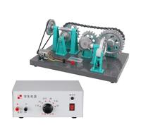 Mechanical Transmission Model, Electric Mechanical Demonstration Teaching Instrument with Power Supply, Clear and Intuitive Demonstration Effect, Simple Operation