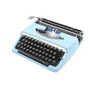 Mechanical Typewriter - Retro Portable English Manual Typewriter for Creative Writing, Artisan Restoration, and Vintage Glamour Experience in The Maker's Studio