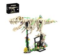 Mechanical Tyrannosaurus Rex Dinosaur Skeleton Building Set, Ancient Animal Bone Bricks Kit, Botanical Collection Animal Models Toys, Collectible Ornaments&Creative Gifts for Adult Dino Enthusiasts