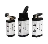 Mechanical Valve M5B210-08 M5CM5D M5R M5L M5Y M5PP Pneumatic Manual Switch 1Pcs(M5R,210-08)