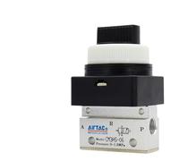 Mechanical Valve Manual Valve CM3HS05/06/08B Selective Control Valve Two-Position Three-Way Valve(CM3HS M5B Black)