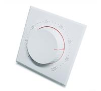 Mechanical Wall Thermostat,±1 °C Accuracy,5-35 °C Range,for Boilers & Home | PC+ABS Flame-retardant,LED Indicator,Ergonomic Knob