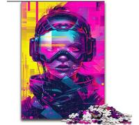 Mechanical Warrior 1000 Piece Jigsaw Puzzles for Teenagers Gifts, Stress Reliever Difficult Challenge for Home Decoration for 14+ (50x75cm)