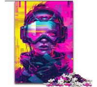 Mechanical Warrior JigsawPuzzle 1000 Pieces for Teenagers, Stress Reliever Staycation Kill Time with Matching Poster And Trivia Sheet (26x38cm)