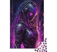 Mechanical Warrior Puzzle for Adults And Teenagers 1000 Pieces Wooden Puzzles for Adults Puzzles for Teenagers Age 12 Years Up 1000pcs (75x50cm)