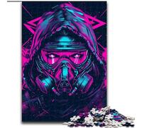 Mechanical Warrior Puzzles for Teenagers Teens 1000pc Puzzle, Learning Educational Toys Family Games with Matching Poster And Trivia Sheet (26x38cm)