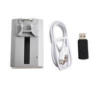 Mechanical Watch Calibrator, Timing Recorder with Data Transfer Terminal for Computer, Compatible with Tablets Laptops Desktops, 3 Colors (White/Grey/Beige)