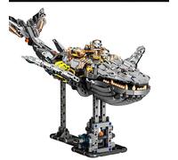 Mechanical Whales Building Blocks Set, 1388PCS STEM Marine Organisms Whales Building Bricks Kit, Creative Sea Animals Model Toys, Ideas Giftss for Teens Adults and Office Home Decor