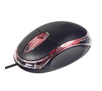 Mechanical Wired Mouse - Optical Sensor, Comfortable Grip Design, Responsive Buttons, Smooth Cursor Control | Ergonomic Computer Mice For Laptop Desktop Programming Work Setup USB Wired Connection