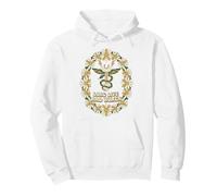 Mechanical Women Daisy Snake Graphic Pullover Hoodie