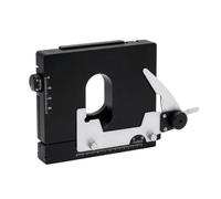 Mechanical X Y Microscope Stage Integrated Metal Construction, S | Mechanical Slide Holder, Separate Directional Controls, Front-to-Back and Side-to-Side Viewing Area Positioning