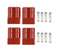 Mechanically Keyed 50A Connector Prevents Mismating(red)