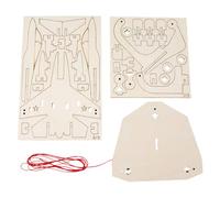 Mechanics Experiment Demonstration Tool Hands on Assembly Wood Suspension Aircraft Model Set for Classroom Teaching Wood Physics