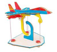 Mechanics Experiment Demonstration Tool Hands on Assembly Wood Suspension Aircraft Model Set for Classroom Teaching Hands on