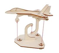 Mechanics Experiment Demonstration Tool Hands on Assembly Wood Suspension Aircraft Model Set for Classroom Teaching Hands on