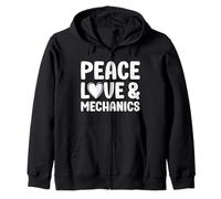 Mechanics I Love Mechanics Zip Hoodie