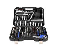 Mechanic's Tool Set,1/2, 1/4, 3/8 Drive Sizes,Mixed Socket Wrench Household/Auto Repair Tool Kit for Mechanical Repair, DIY,151pcs