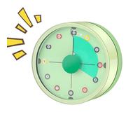 Mechanischer Küchentimer - 0-60 Min. Countdown Mit 72 dB Alarm, Ohne Drum, Visual Anzeige - Perfekt Für Küche, Sport, Studium Und Klassenraum, Einfach Zu Bedienen, Robust Aus 304 Edelstahl, Für