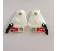 Arai SAI Visor Base Plates White For RX 7 GP / Quantum Motorcycle Helmets