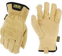 Mechanix Durahide Cow Driver Work Glove, khaki, M