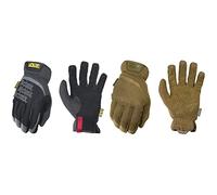 Mechanix Wear - FastFit Gloves (Medium, Black) & Wear FFTAB-72-009 FastFit Gloves Coyote (Medium)