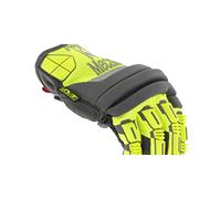 Mechanix Wear Hi-Viz M-Pact 2 Work Gloves, Fluorescent Yellow - Medium