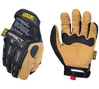 Mechanix Wear Work Gloves M-Pact 4X - Synthetic Leather, Impact Protection - Brown M