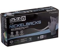 Mechanix Wear Nickelback 6 Mil Nitrile Gloves, Grey, 50 Pack, Medium, 1 Box