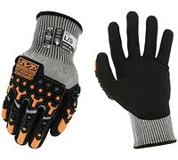 Mechanix Wear SpeedKnit M-Pact Work Gloves, 1 Pair - Impact and Abrasion Resistant, Cut Protection, Strong Grip Gloves, Touch Capable (Gray, Large)