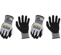Mechanix Wear SpeedKnit Safety Work Glove Cut Resistant Touchscreen Capable Size Medium S25EP33 (Pack of 2)