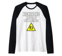Mechatronic Master of The Machines Mechatronics Raglan Baseball Tee