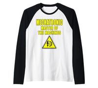 Mechatronic Master of The Machines Mechatronics Raglan Baseball Tee