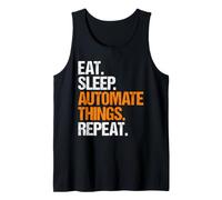 Mechatronics Engineer Eat Sleep Routine Tank Top