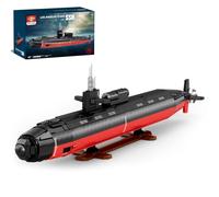 MechEdu 2750pcs Mocsage Atomic Submarine Model Kit, 1/125 UCC Los Angeles Class Military Model, A Gift for Teenagers and Adults