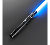 MechEdu Handle Length 27.5 cm Sabre Set with Removable Blade, Handle Cosplay Prop, with Realistic Sound and Flash Effects, A Gift for Teenagers (Xenorgb Version)